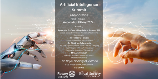 Artificial Intelligence Summit - The Royal Society of Victoria