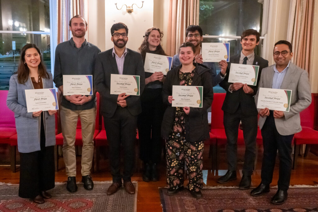 2024 Finalists with their prize certificates