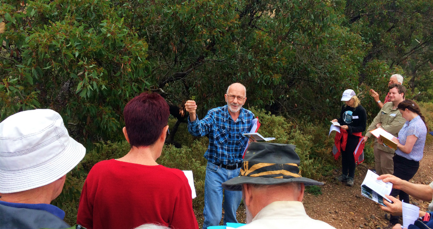 Leon Costermans in the Brisbane Ranges