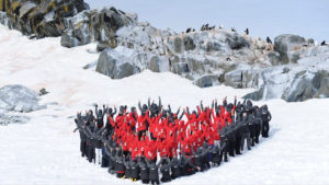 Homeward Bound participants in Antarctica