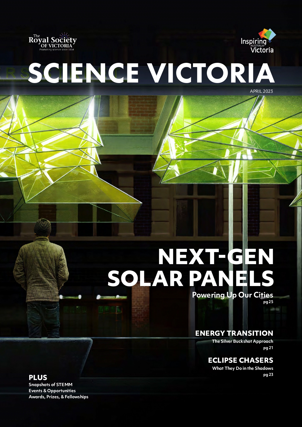 Front Cover of Science Victoria - April 2023