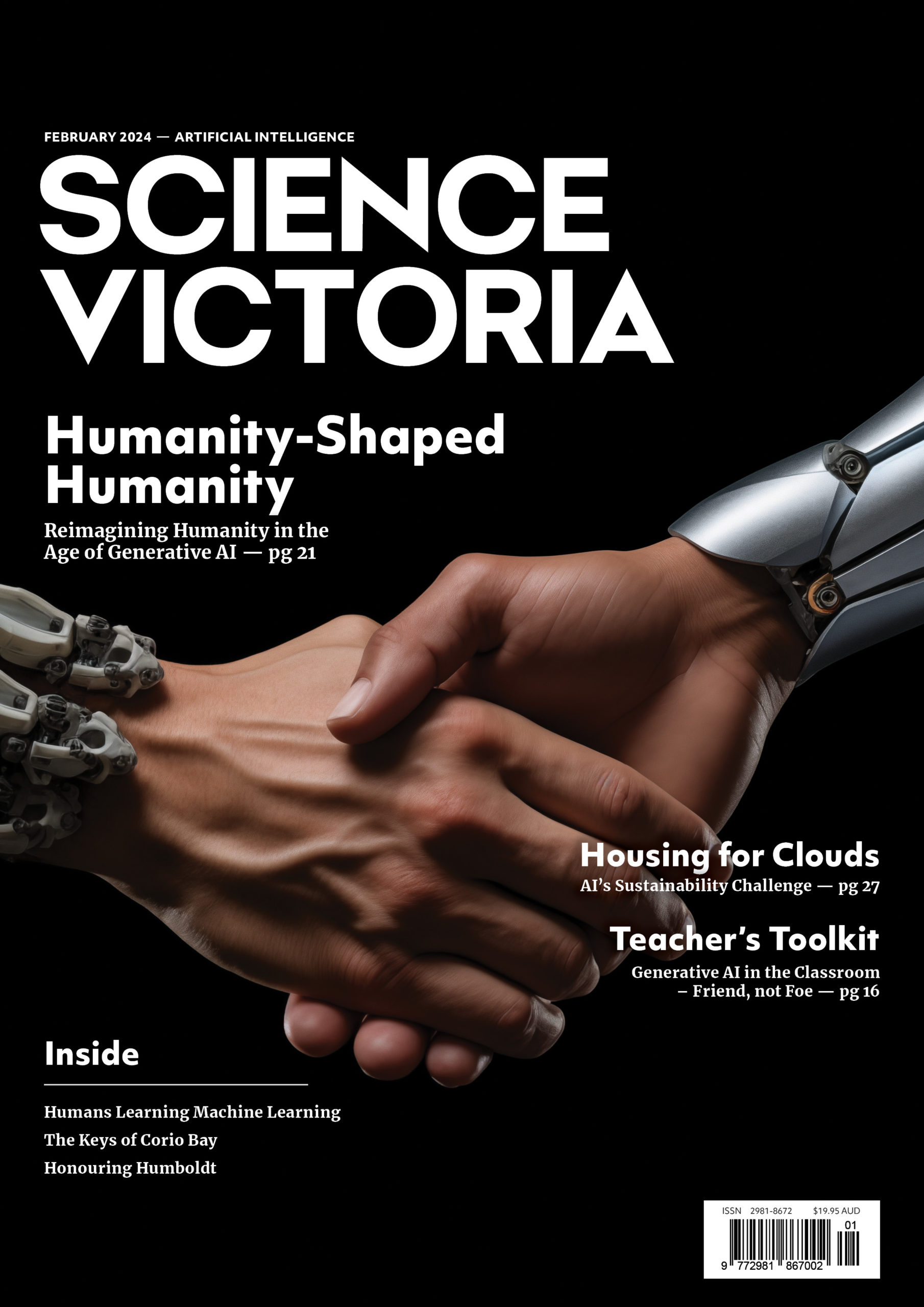 Front Cover of Science Victoria - February 2024