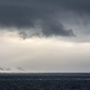 Storm clouds over the Southern Ocean